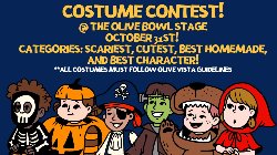 Halloween Costume Contest Flyer